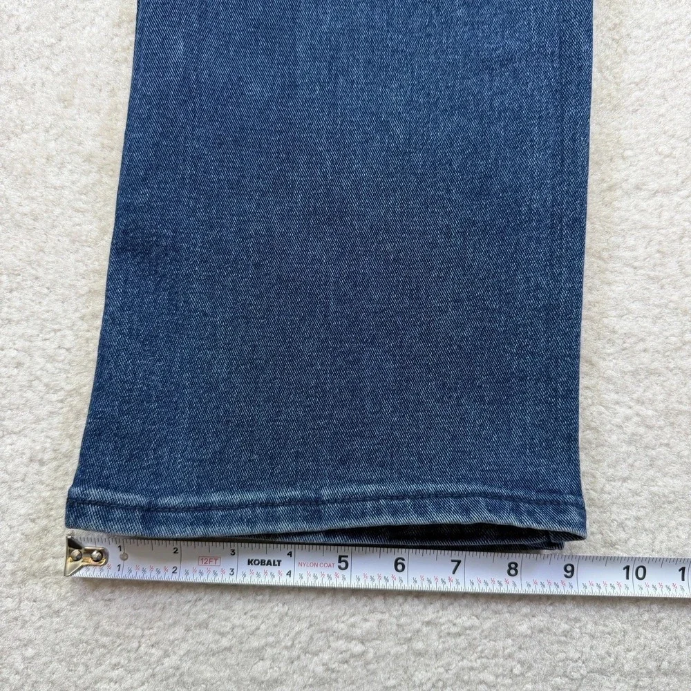 NWT True Religion Ricky Flap Straight Jean Mens 38 (36 Tag) Dark Shivering Wash